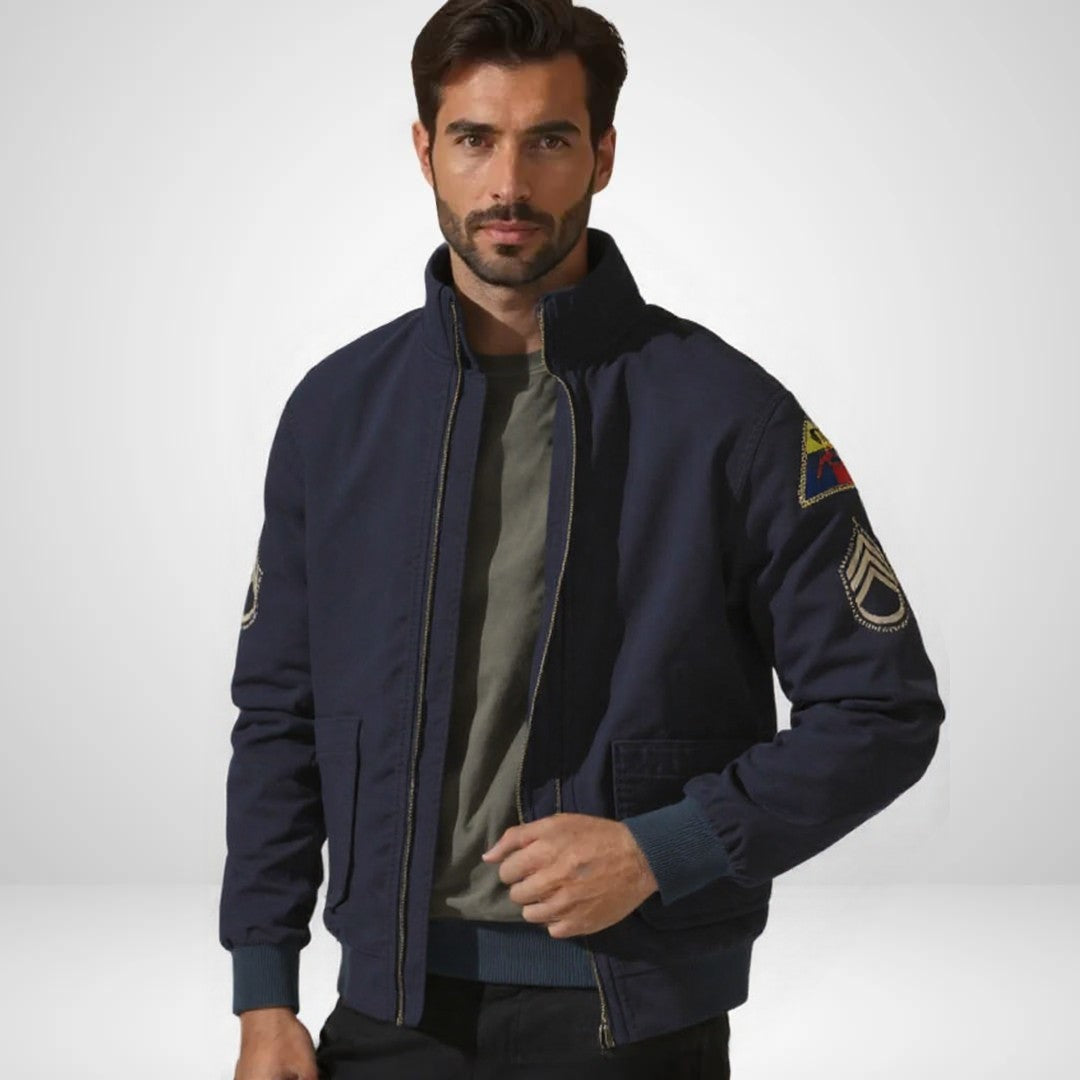 SIGFRIED | JACKE AUS PREMIUM-MATERIAL IM MILITARY-STYLE