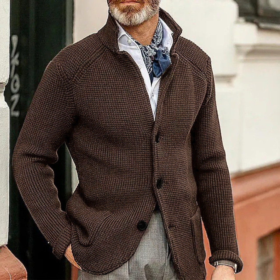 RUDOLF | ELEGANTER HERREN STRICKCARDIGAN