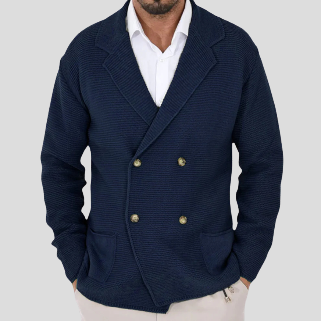 JAN | HANDGEFERTIGTER DOPPELREIHIGER CARDIGAN