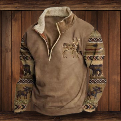 ALFRED | HANDGEFERTIGTES SWEATSHIRT MIT WESTERN-CHARME