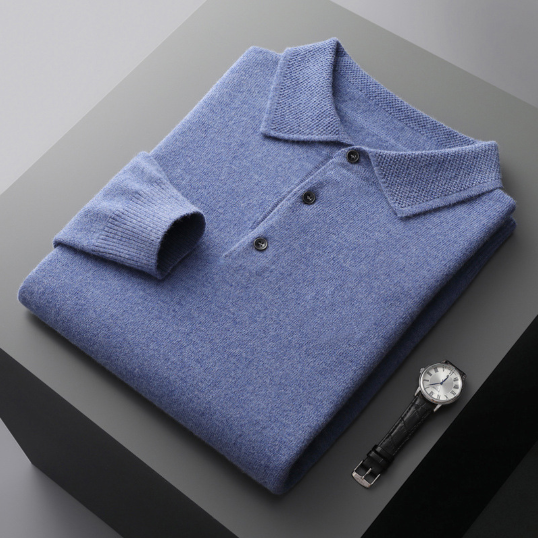 KONRAD | ELEGANTES LANGARM-POLO AUS ULTRA-SOFTEM STOFF