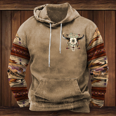 RUPERT | HOODIE AUS QUALITÄTSMATERIAL IM WESTERN-STIL