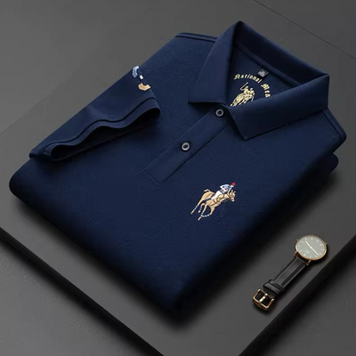 FABIAN | ELEGANTES HERREN-BAUMWOLL-POLO