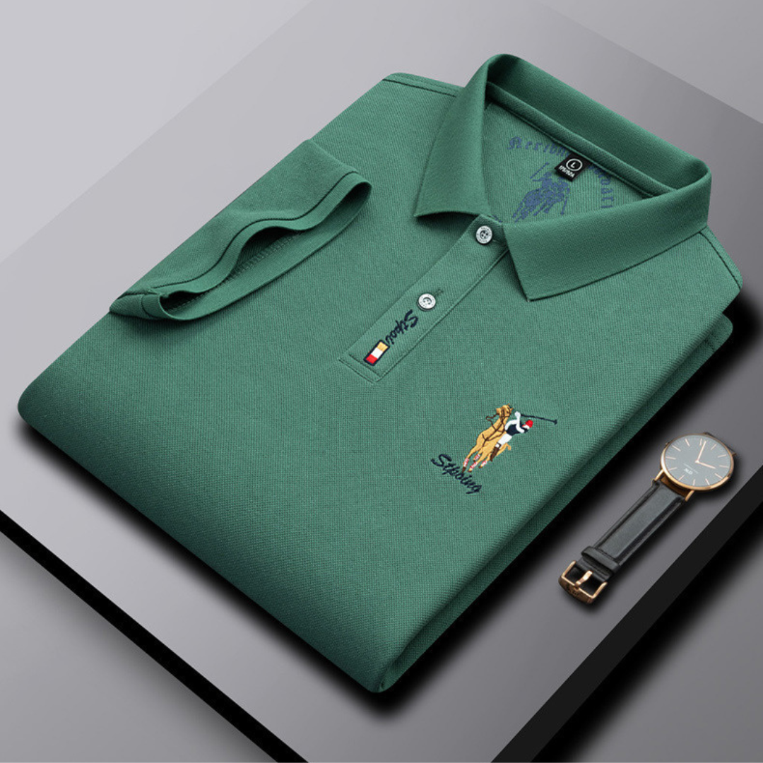 ROLF | ELEGANTES POLO MIT BESTICKUNG