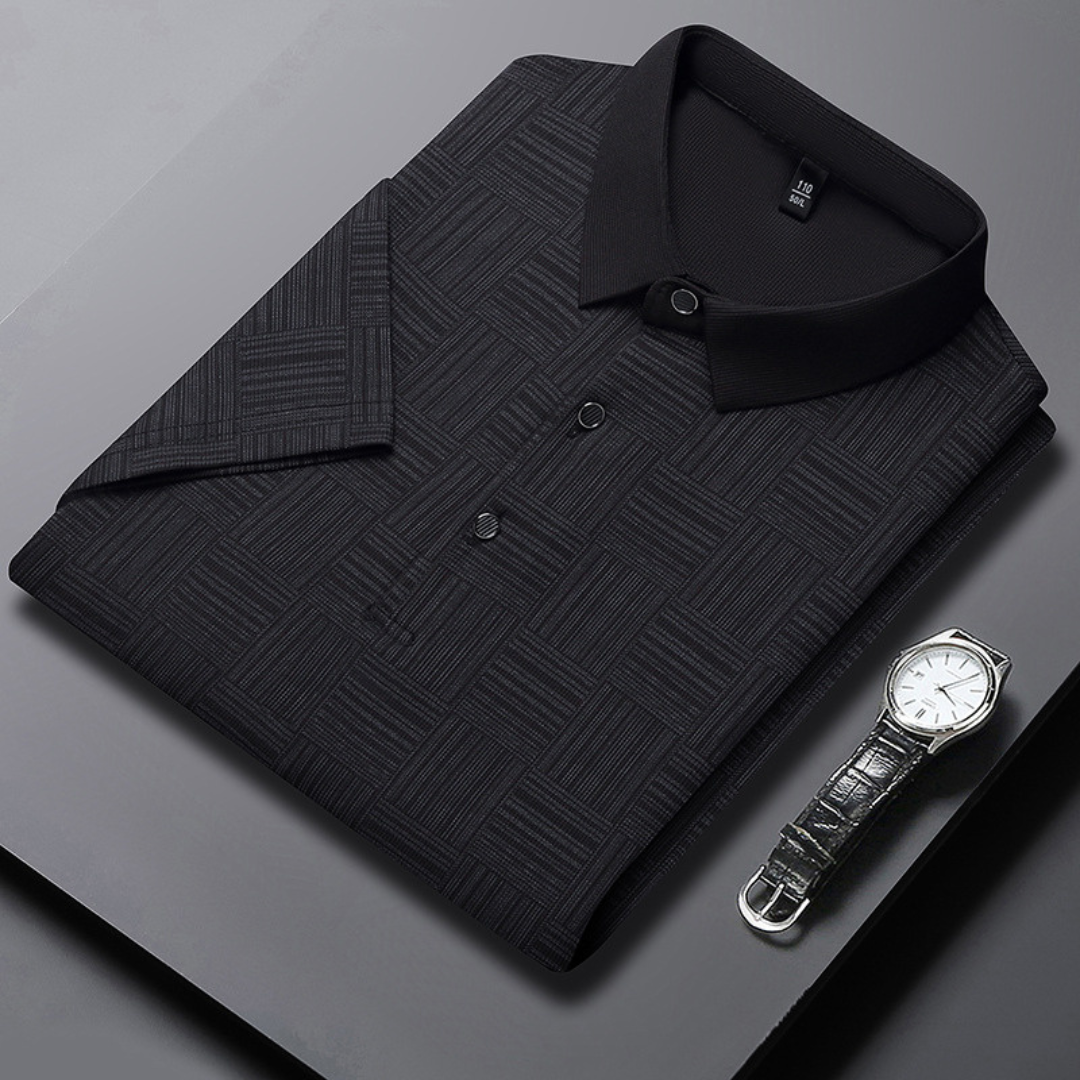 HORST | LUXUS-POLO MIT JACQUARD-GEWEBE