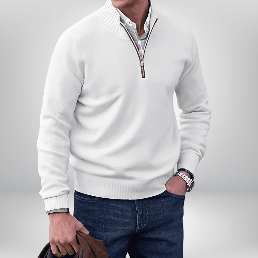 SEBASTIAN | ELEGANTER STRICKPULLOVER AUS HOCHWERTIGEM MATERIAL