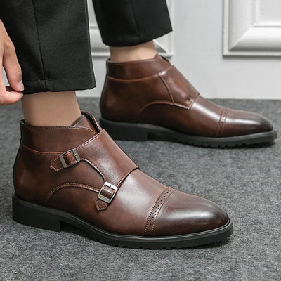 ANDREAS | HANDGEFERTIGTE LERNS DOUBLE MONK STIEFEL